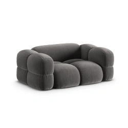 Sofa aksamitna 2-osobowa Loretto Cosmopolitan Design