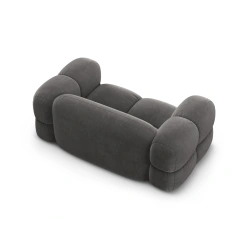 Sofa aksamitna 2-osobowa Loretto Cosmopolitan Design