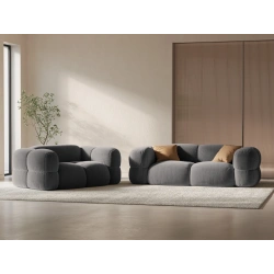 Sofa aksamitna 2-osobowa Loretto Cosmopolitan Design