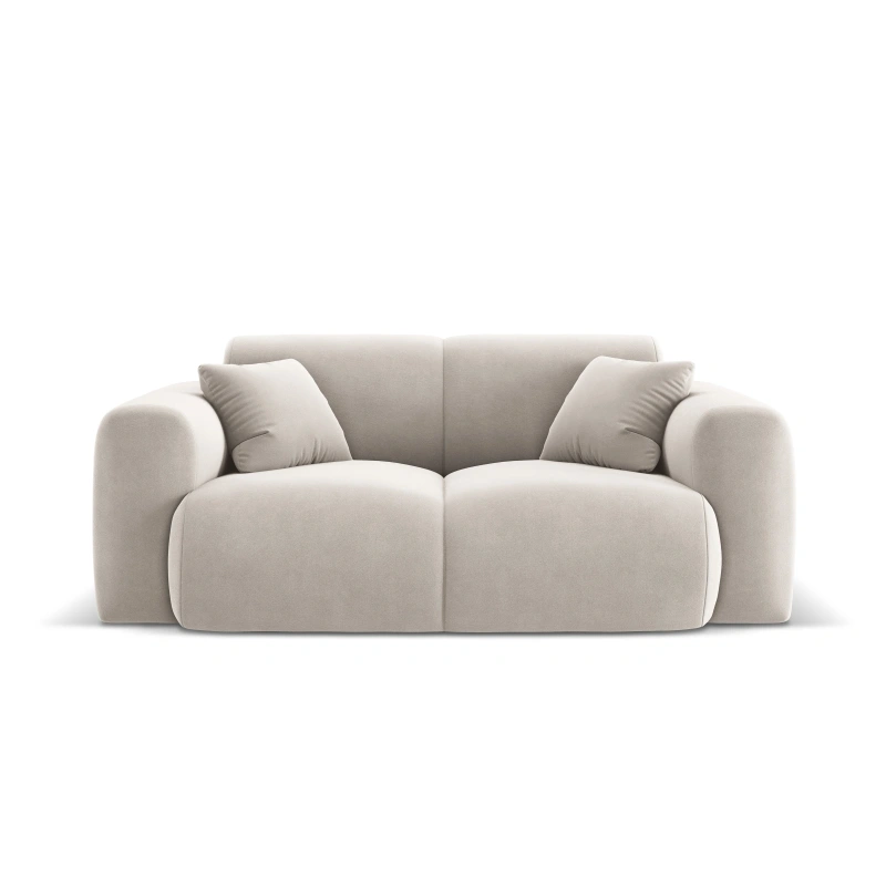 Sofa 2 osobowa Nolio tkanina aksamitna Casino Cosmopolitan Design