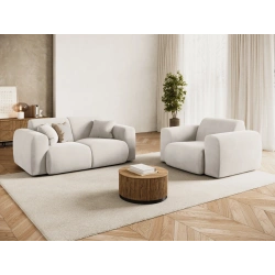 Sofa 2 osobowa Nolio tkanina aksamitna Casino Cosmopolitan Design