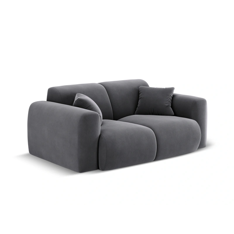 Sofa 2 osobowa Nolio tkanina aksamitna Casino Cosmopolitan Design