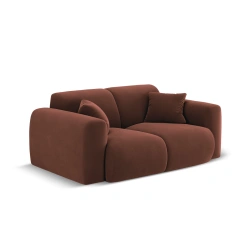 Sofa 2 osobowa Nolio tkanina aksamitna Casino Cosmopolitan Design