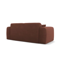 Sofa 2 osobowa Nolio tkanina aksamitna Casino Cosmopolitan Design