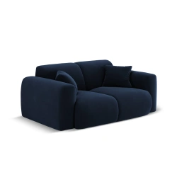 Sofa 2 osobowa Nolio tkanina aksamitna Casino Cosmopolitan Design