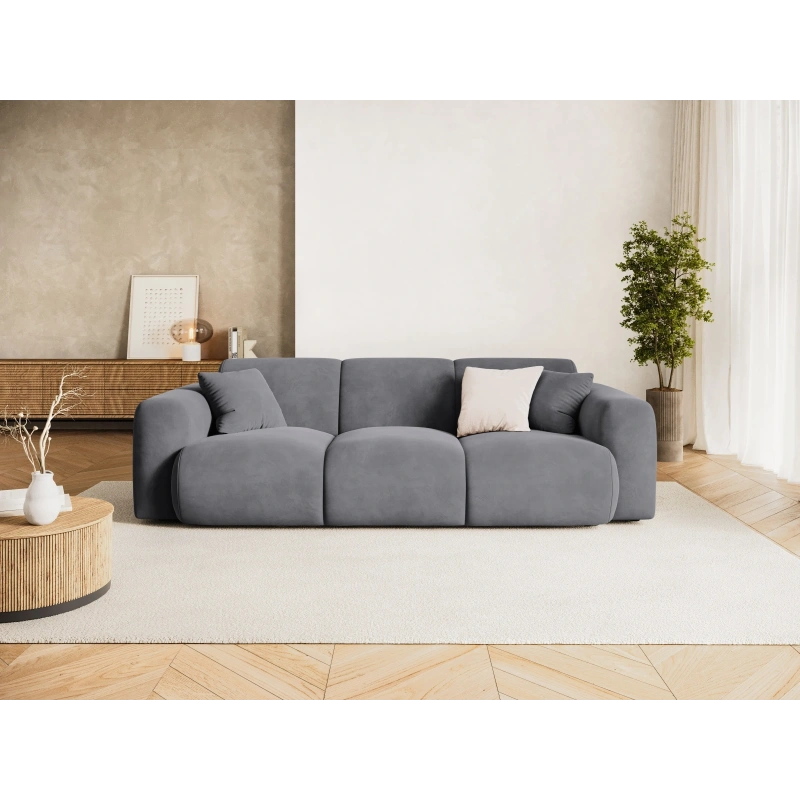 Sofa 3 osobowa Nolio tkanina aksamitna Casino Cosmopolitan Design Sofa 3 osobowa Nolio tkanina aksamitna Casino Cosmopolitan Design