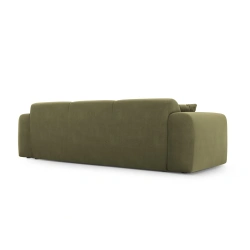 Sofa 3 osobowa Nolio tkanina aksamitna Casino Cosmopolitan Design