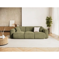 Sofa 3 osobowa Nolio tkanina aksamitna Casino Cosmopolitan Design