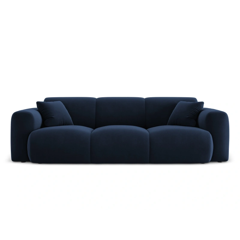 Sofa 3 osobowa Nolio tkanina aksamitna Casino Cosmopolitan Design