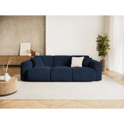 Sofa 3 osobowa Nolio tkanina aksamitna Casino Cosmopolitan Design