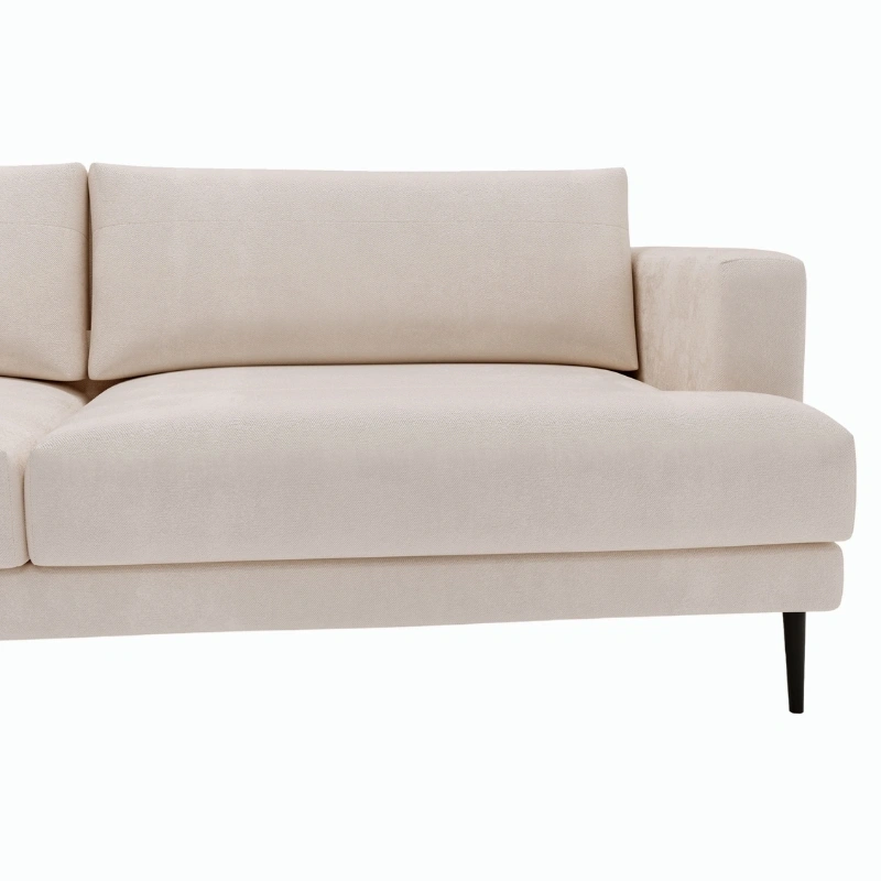 Trzyosobowa sofa LUXE 3S bez funkcji spania w stylu industrialnym Trzyosobowa sofa LUXE 3S bez funkcji spania w stylu industrialnym