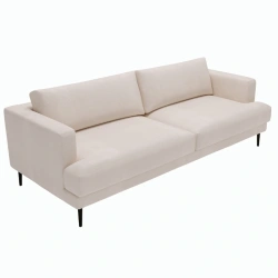 Trzyosobowa sofa LUXE 3S bez funkcji spania w stylu industrialnym Trzyosobowa sofa LUXE 3S bez funkcji spania w stylu industrialnym