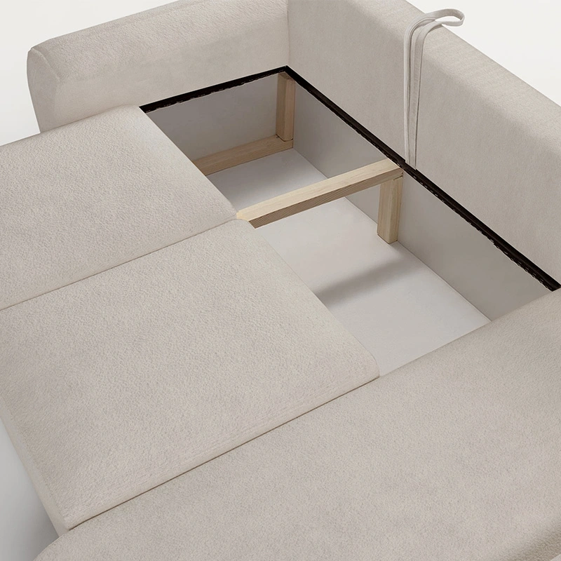 Narożnik L-kształtny Mori z funkcją spania i pojemnikiem na pościel Narożnik L-kształtny Mori z funkcją spania i pojemnikiem na pościel