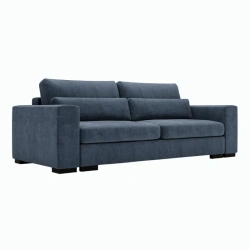 Nowoczesna Sofa Amsterdam z czarnymi nóżkami, funkcją spania Nowoczesna Sofa Amsterdam z czarnymi nóżkami, funkcją spania