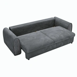 Sofa Nella z funkcją spania i pojemnikiem na pościel Sofa Nella z funkcją spania i pojemnikiem na pościel