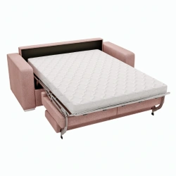 Nowoczesna sofa Soul ze stelażem włoskim i funkcją spania Nowoczesna sofa Soul ze stelażem włoskim i funkcją spania