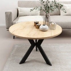 Stolik kawowy STK M6 Dąb Złoty 75x50cm Stolik kawowy STK M6 Dąb Złoty 75x50cm