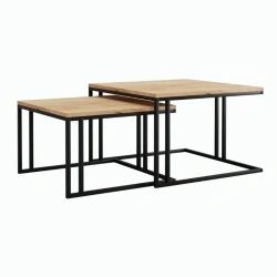 Stolik kawowy STK M9 Dąb Złoty Stolik kawowy STK M9 Dąb Złoty