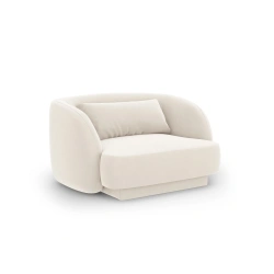 Fotel Tulum tkanina welurowa Bluvel Cosmopolitan Design Fotel Tulum tkanina welurowa Bluvel Cosmopolitan Design