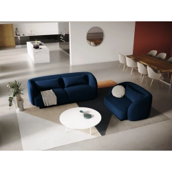 Fotel Tulum tkanina welurowa Bluvel Cosmopolitan Design