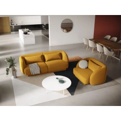 Fotel Tulum tkanina welurowa Bluvel Cosmopolitan Design Fotel Tulum tkanina welurowa Bluvel Cosmopolitan Design