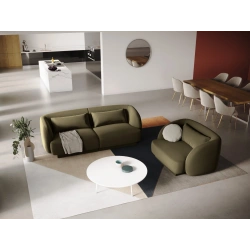 Fotel Tulum tkanina welurowa Bluvel Cosmopolitan Design Fotel Tulum tkanina welurowa Bluvel Cosmopolitan Design