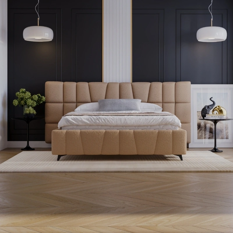 Nowoczesne łóżko kontynentalne Bogota od 140 do 180x200cm Nowoczesne łóżko kontynentalne Bogota od 140 do 180x200cm