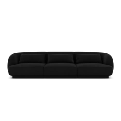 Sofa 3 osobowa Tulum tkanina welurowa Bluvel Cosmopolitan Design