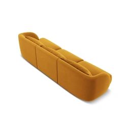 Sofa 3 osobowa Tulum tkanina welurowa Bluvel Cosmopolitan Design