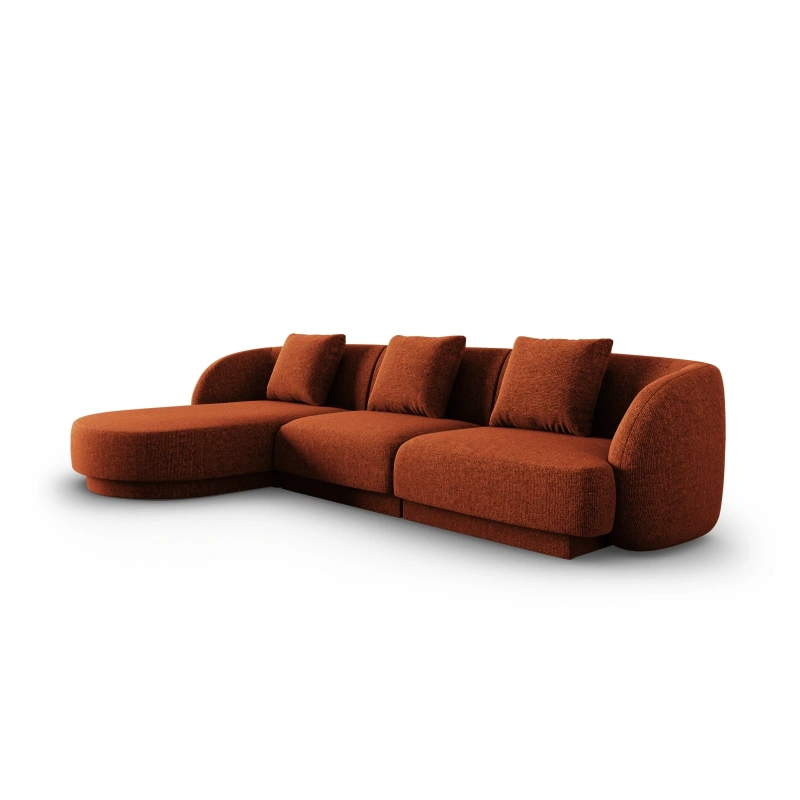 Narożnik 4 osobowy Tulum tkanina szenilowa Haga Cosmopolitan Design