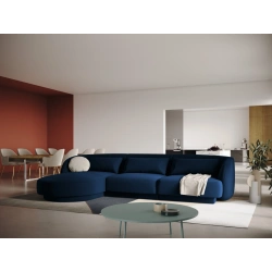 Narożnik 4 osobowy Tulum tkanina welurowa Bluvel Cosmopolitan Design