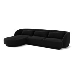 Narożnik 4 osobowy Tulum tkanina welurowa Bluvel Cosmopolitan Design