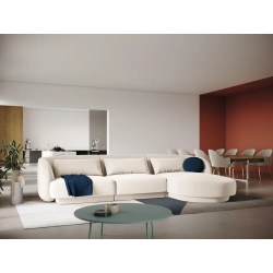 Narożnik 4 osobowy Tulum tkanina welurowa Bluvel Cosmopolitan Design