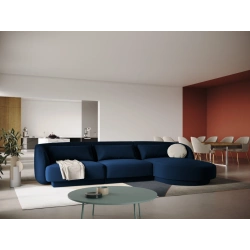 Narożnik 4 osobowy Tulum tkanina welurowa Bluvel Cosmopolitan Design