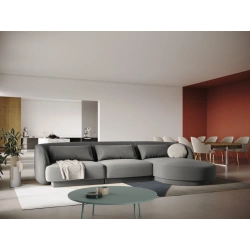 Narożnik 4 osobowy Tulum tkanina welurowa Bluvel Cosmopolitan Design Narożnik 4 osobowy Tulum tkanina welurowa Bluvel Cosmopolitan Design