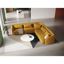 Narożnik 5 osobowy Tulum tkanina welurowa Bluvel Cosmopolitan Design