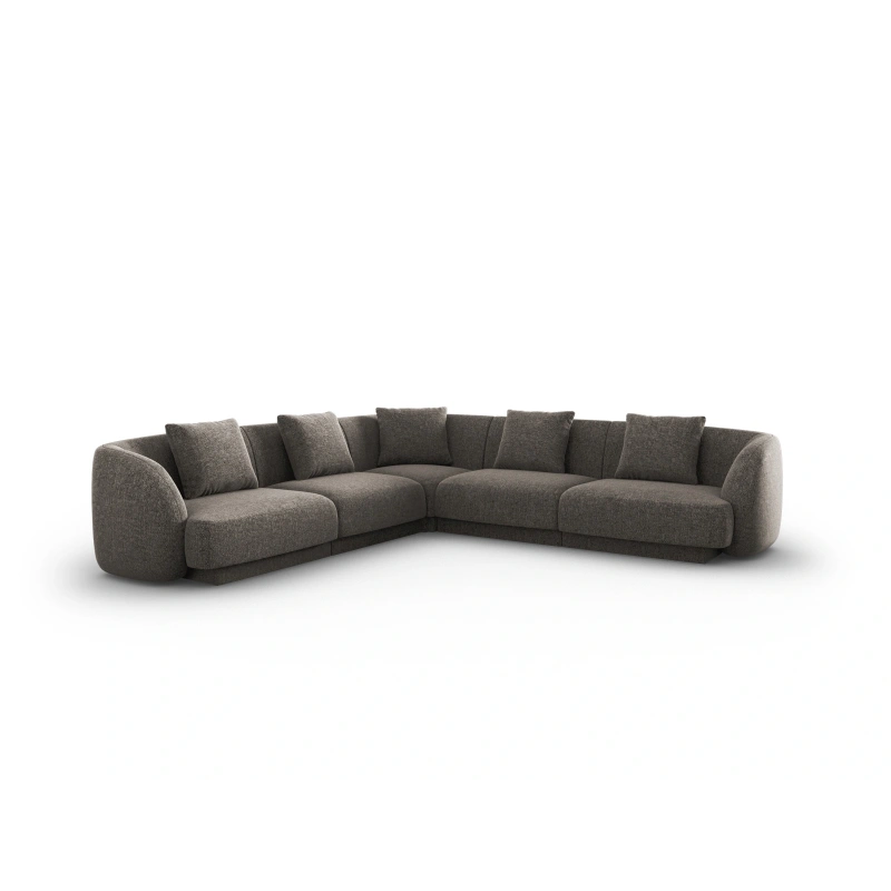 Narożnik 5 osobowy Tulum tkanina szenilowa Haga Cosmopolitan Design
