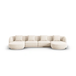 Narożnik 5-os panoramiczny Tulum tkanina szenilowa Haga Cosmopolitan Design