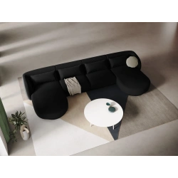 Narożnik 5-os panoramiczny Tulum tkanina welurowa Bluvel Cosmopolitan Design