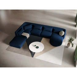 Narożnik 6-os panoramiczny Tulum tkanina welurowa Bluvel Cosmopolitan Design