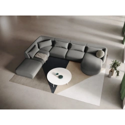 Narożnik 6-os panoramiczny Tulum tkanina welurowa Bluvel Cosmopolitan Design