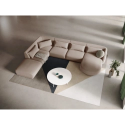 Narożnik 6-os panoramiczny Tulum tkanina welurowa Bluvel Cosmopolitan Design