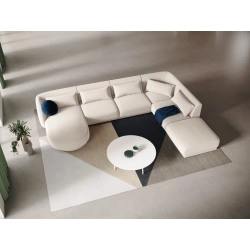 Narożnik 6-os panoramiczny Tulum tkanina welurowa Bluvel Cosmopolitan Design