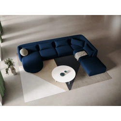 Narożnik 6-os panoramiczny Tulum tkanina welurowa Bluvel Cosmopolitan Design