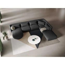 Narożnik 6-os panoramiczny Tulum tkanina welurowa Bluvel Cosmopolitan Design