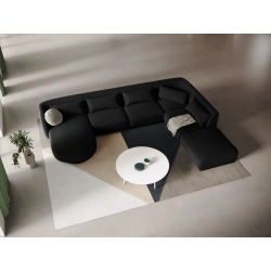 Narożnik 6-os panoramiczny Tulum tkanina welurowa Bluvel Cosmopolitan Design