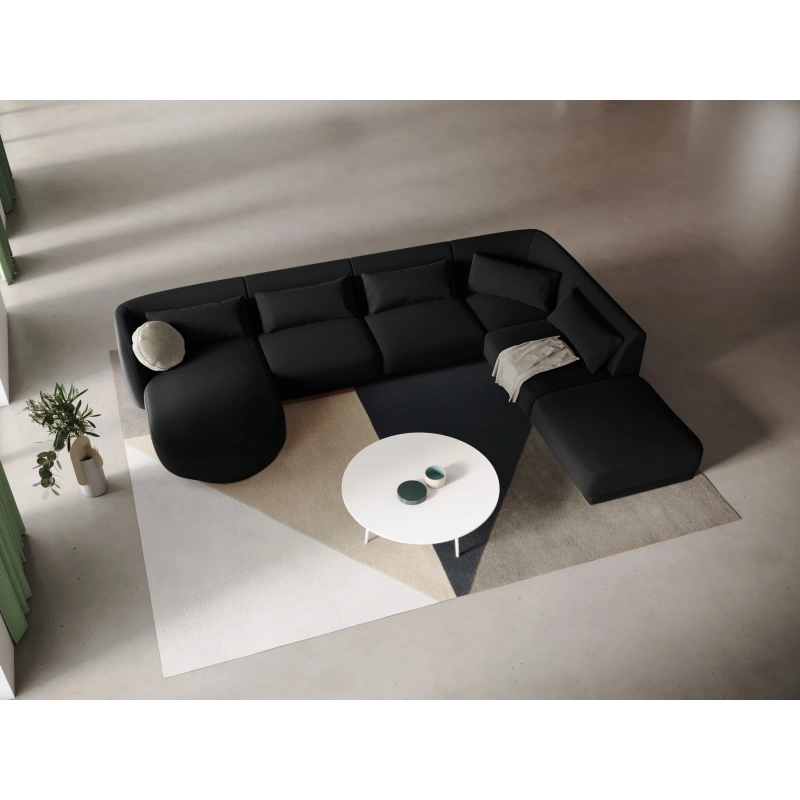 Narożnik 6-os panoramiczny Tulum tkanina welurowa Bluvel Cosmopolitan Design