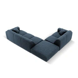 Sofa narożna 4-os. Nolio tkanina szenilowa Haga Cosmopolitan Design