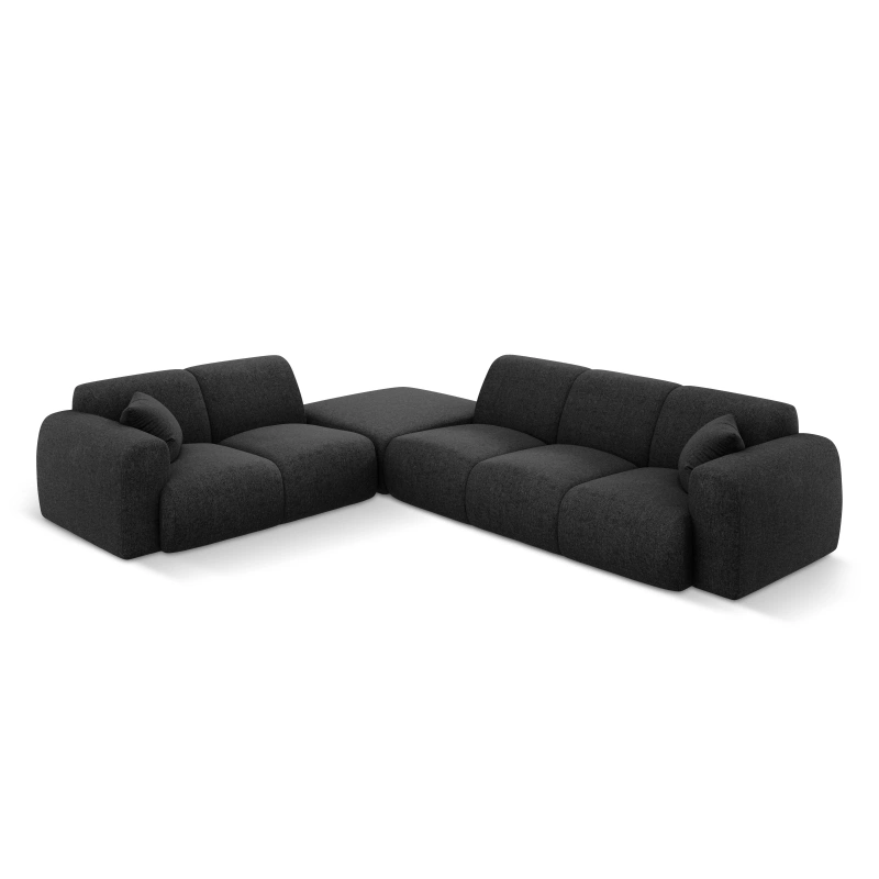 Sofa narożna 4-os. Nolio tkanina szenilowa Haga Cosmopolitan Design Sofa narożna 4-os. Nolio tkanina szenilowa Haga Cosmopolitan Design