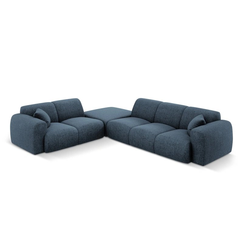 Sofa narożna 4-os. Nolio tkanina szenilowa Haga Cosmopolitan Design